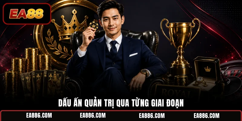 Dấu ấn quản trị qua từng giai đoạn