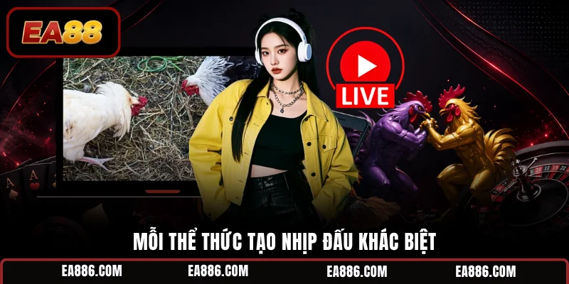Mỗi thể thức tạo nhịp đấu khác biệt
