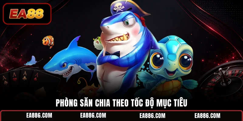 Phòng săn chia theo tốc độ mục tiêu
